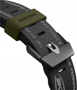 Skinarma pasek Shokku Apple Watch         45/44/42mm czarny/black 5