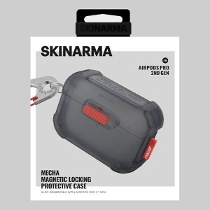 Skinarma etui Mecha AirPods Pro 2         dymny/smoke 4
