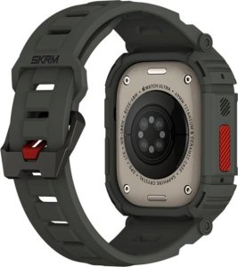 Skinarma pasek+etui Mecha 2in1 Apple      Watch 49mm oliwkowy/olive 3