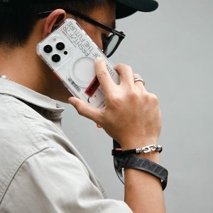 Skinarma Scout Handstrap uniwersalna      smycz do telefonu szary/grey 3