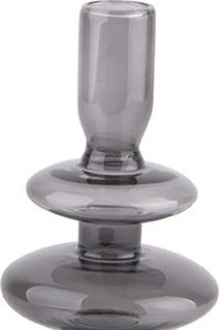 Szklany świecznik na nóżce, ART, Ø 8,5 cm 2