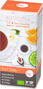 Organic tea capsules for Nespresso(r) machines Bistro Tea Earl Grey, 10 pcs. 1