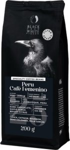 Specialty coffee beans Black Crow White Pigeon Peru Cafe Femenino (Filter), 200 g 1