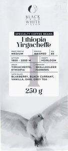 Kawa ziarnista Black Crow White Pigeon Ethiopia Yirgacheffe 250 g 1