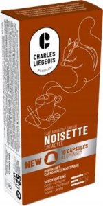Coffee capsules compatible with Nespresso(r) Charles Liegeois Noisette, 10 pcs. 2