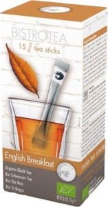 Organic black tea Bistro Tea English Breakfast, 15 pcs. 1