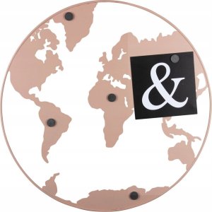 Masterkidz Metalowa tablica na notatki w kształcie Ziemi  50 cm 2