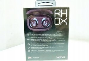 Veho RHOX Zestaw słuchawkowy Bezprzewodowy Douszny Połączenia/muzyka Bluetooth Niebieski 2