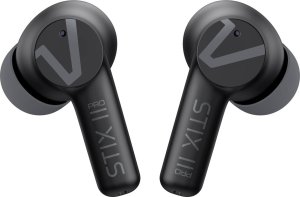 Veho VEP-771-STIX2-PRO-B słuchawki/zestaw słuchawkowy Bezprzewodowy Douszny Połączenia/Muzyka/Sport/Codzienność Węgiel, Biały 2