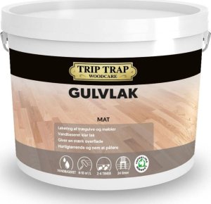 TRIP TRAP Gulvlak mat farveløs 4,5L 1