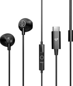 Słuchawki Energy Sistem EasyPods Słuchawki Przewodowa Douszny Muzyka/dzień powszedni USB Type-C Czarny 3