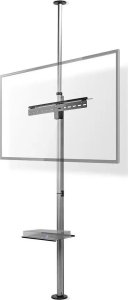 Nedis TVSM5750BK uchwyt do telewizorów 177,8 cm (70") Czarny, Srebrny 2