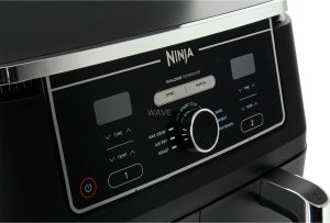 Ninja Foodi MAX dviejų zonų gruzdintuvė AF400EU, 9,5 l, Juoda 2