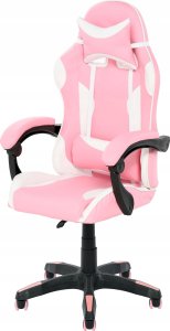 GAMING CHAIR OTE 58X61X119CM. WHITE/PINK 3