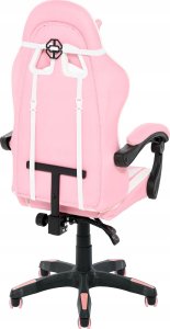 GAMING CHAIR OTE 58X61X119CM. WHITE/PINK 4