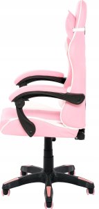 GAMING CHAIR OTE 58X61X119CM. WHITE/PINK 6
