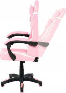 GAMING CHAIR OTE 58X61X119CM. WHITE/PINK 7