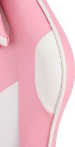 GAMING CHAIR OTE 58X61X119CM. WHITE/PINK 8