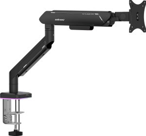 Uchwyt do monitora regulowany obrotowy Stealth II PRO RGB 17"- 42" czarny 3