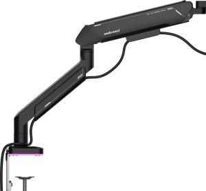 Uchwyt do monitora regulowany obrotowy Stealth II PRO RGB 17"- 42" czarny 7