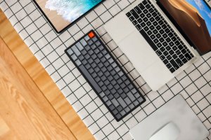 Keychron - K2 Wireless Mechanical Keyboard v2 - Bezprzewodowa Klawiatura Mechaniczna RGB Aluminium Brown A 3