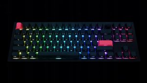 Keychron Q3 Max QMK/VIA Wireless Custom Mechanical Keyboard Fully Assembled Knob (Side-Printed Keycaps) / Carbon Black / Gateron Jupiter Brown 5