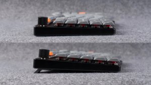 Klawiatura Keychron Keychron K15 Max (Alice Layout) QMK Wireless Custom Mechanical Keyboard White Backlight / Low Profile Gateron Mechanical / Red 5