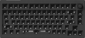 Keychron - V1 Max QMK/VIA Wireless Custom Mechanical Keyboard - Klawiatura mechaniczna Barebone Knob Brak 1