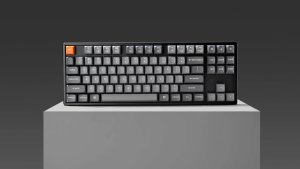 Keychron K8 Max QMK Wireless Mechanical Keyboard Fully Assembled / White Backlight / Keychron Super Brown 2