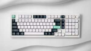 Keychron Q5 HE QMK Wireless Custom Keyboard Fully Assembled Knob / Shell White / Gateron Double-Rail Magnetic Nebula Switch 4