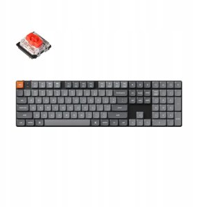 Keychron K5 Max QMK/VIA Wireless Custom Mechanical Keyboard RGB Backlight / Low Profile Gateron Mechanical / Red 1