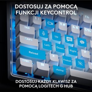 Klawiatura Logitech G PRO X TKL Rapid  (920-013242) 5