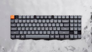 Keychron K13 Max QMK/VIA Wireless Custom Mechanical Keyboard White Backlight / Low Profile Gateron Mechanical / Brown 3