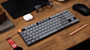 Keychron K13 Max QMK/VIA Wireless Custom Mechanical Keyboard White Backlight / Low Profile Gateron Mechanical / Brown 4