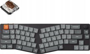 Keychron K11 Max QMK/VIA Wireless Custom Mechanical Keyboard RGB Backlight (Hot-Swappable) / Low Profile Gateron Mechanical / Brown 1