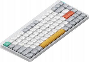 Nuphy - Air75 V2 Wireless Mechanical Keyboard - Bezprzewodowa Klawiatura Mechaniczna Slim Ionic White Brown 2