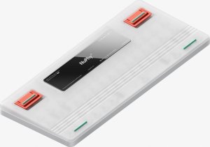 Nuphy - Air75 V2 Wireless Mechanical Keyboard - Bezprzewodowa Klawiatura Mechaniczna Slim Ionic White Brown 4