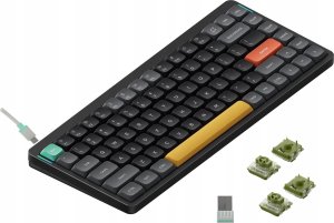 Nuphy - Air75 V2 Wireless Mechanical Keyboard - Bezprzewodowa Klawiatura Mechaniczna Slim Basalt Black Moss 1