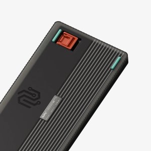 Nuphy - Halo75 v2 Wireless Mechanical Keyboard - Bezprzewodowa Klawiatura Mechaniczna Obsidian Black Silent Red Clear-Top 2