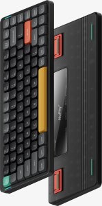 Nuphy - Air75 V2 Wireless Mechanical Keyboard - Bezprzewodowa Klawiatura Mechaniczna Slim Basalt Black Aloe 4