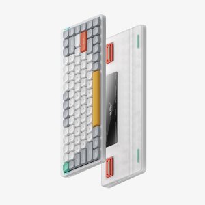 Klawiatura Nuphy - Air75 V2 Wireless Mechanical Keyboard - Bezprzewodowa Klawiatura Mechaniczna Slim Ionic White Cowberry 2