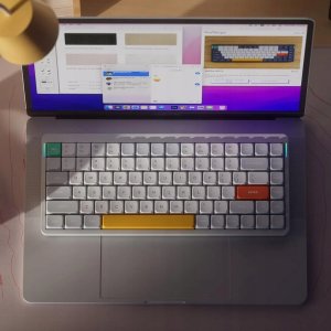 Klawiatura Nuphy Air75 V2 Moss 5