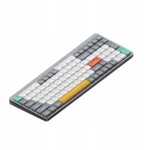 Klawiatura Nuphy - Air96 V2 Wireless Mechanical Keyboard - Bezprzewodowa Klawiatura Mechaniczna Slim Lunar Gray Red 2