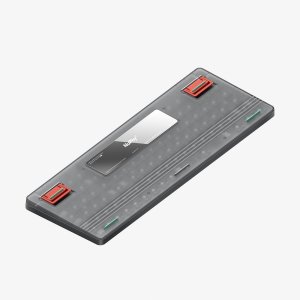 Klawiatura Nuphy - Air96 V2 Wireless Mechanical Keyboard - Bezprzewodowa Klawiatura Mechaniczna Slim Lunar Gray Red 3