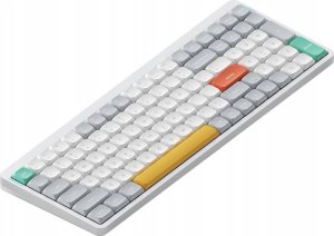 Klawiatura Nuphy - Air96 V2 Wireless Mechanical Keyboard - Bezprzewodowa Klawiatura Mechaniczna Slim Ionic White Red 4