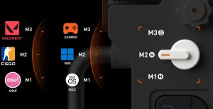 Klawiatura Nuphy Field75 HE Gateron Magnetic White 7