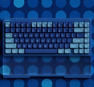 Nuphy - Halo75 v2 Wireless Mechanical Keyboard - Bezprzewodowa Klawiatura Mechaniczna Blue Lagoon Lemon 4