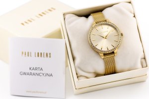 ZŁOTY ZEGAREK DAMSKI PAUL LORENS - zg504d + BOX 5