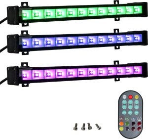 LIGHT4ME IP BAR 12 IR listwa oświetleniowa belka LED IP65 Bluetooth oświetlenie sceniczne sterowane smartfonem pilot 1