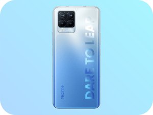 Etui Do Realme 8 / 8 Pro (Przezroczyste, Silikonowe, Ochronne)   Szkło 9H 2